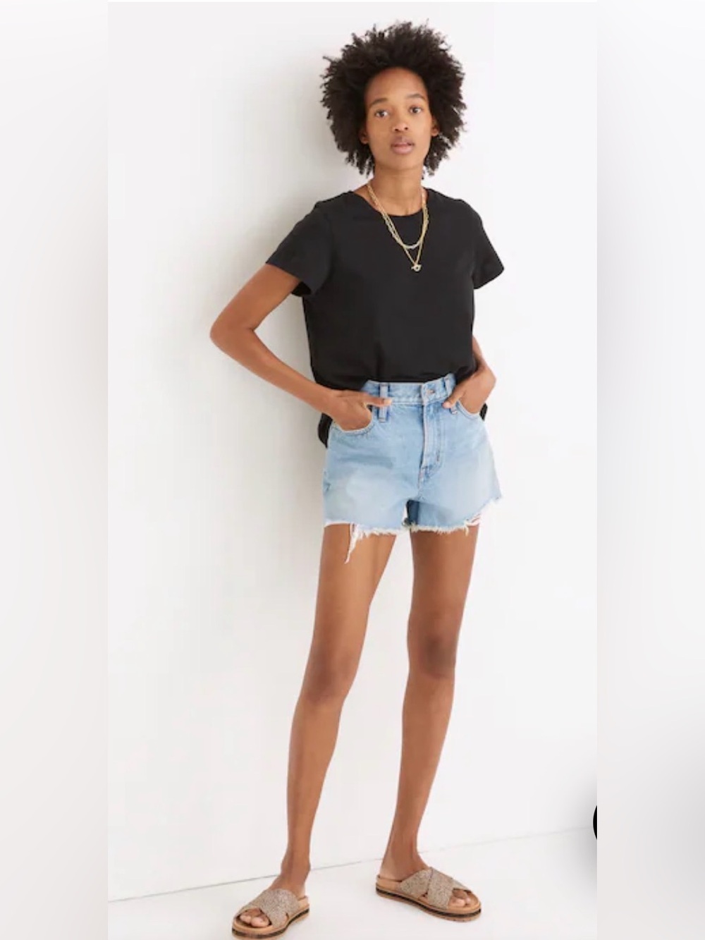 Madewell the perfect jean short